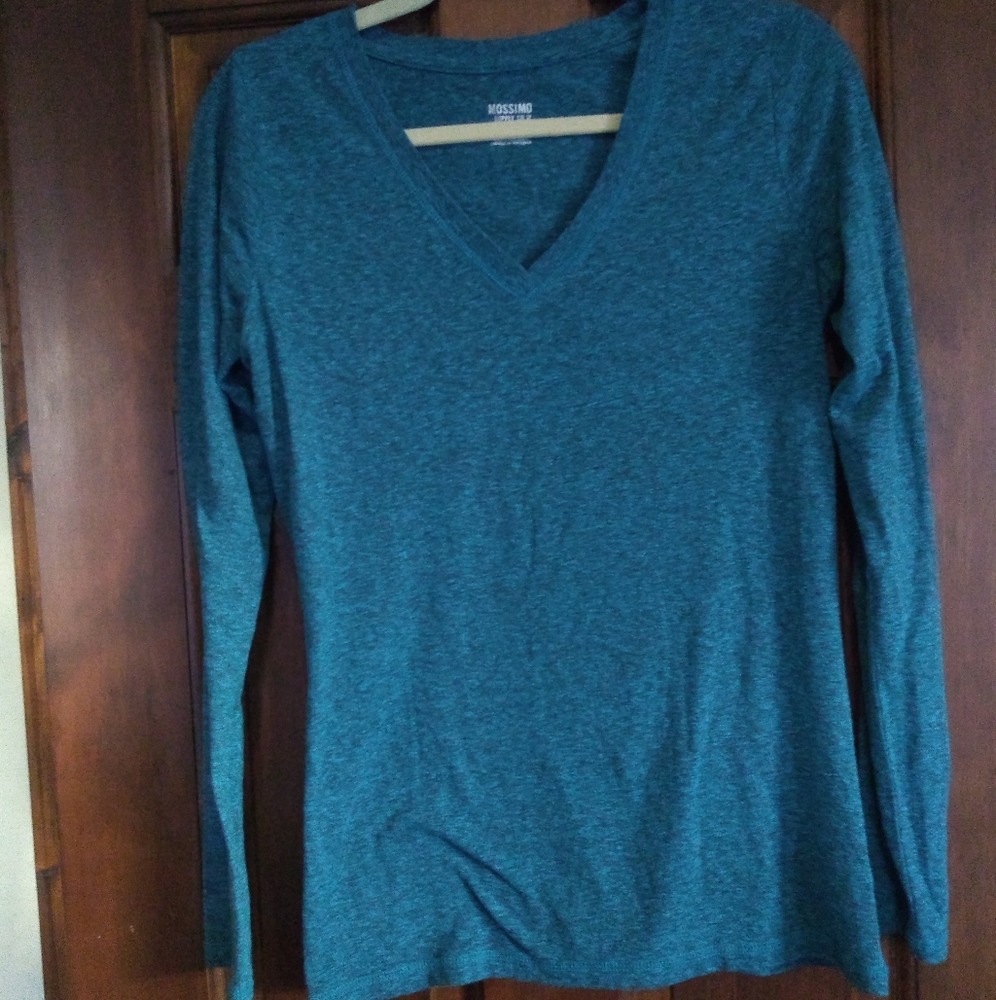 Blue Mossimo Long Sleeve